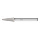PFERD Hartmetall Frässtift Rundbogen KEL Ø 08x20mm Schaft-Ø 6 mm Z4 universal mittel fein-1