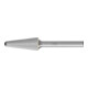 PFERD Hartmetall Frässtift Rundbogen KEL Ø 12x30mm Schaft-Ø 6 mm Z5 universal fein-1