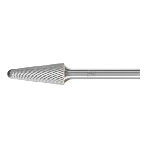PFERD Hartmetall Frässtift Rundbogen KEL Ø 12x30mm Schaft-Ø 6 mm Z5 universal fein