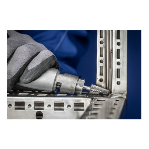PFERD Hartmetall Frässtift Rundbogen KEL Ø 12x30mm Schaft-Ø 8 mm Z3P universal mittel kreuzverzahnt