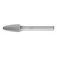 PFERD Hartmetall Frässtift Rundbogen RBF Ø 10x20mm Schaft-Ø 6 mm Z5 universal fein-1