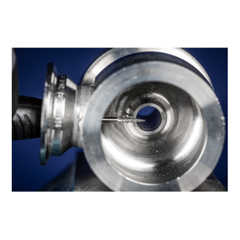 PFERD Hartmetall Frässtift Spitzbogen SPG Ø 06x13mm Schaft-Ø 3x75mm Z3P universal mittel kreuzverzahnt