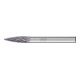 PFERD Hartmetall Frässtift Spitzbogen SPG Ø 06x18mm Schaft-Ø 6mm Z3P universal mittel kreuzverzahnt HICOAT-1