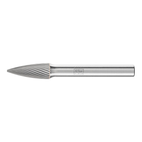 PFERD Hartmetall Frässtift Spitzbogen SPG Ø 08x20mm Schaft-Ø 6 mm Z5 universal fein