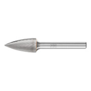 PFERD Hartmetall Frässtift Spitzbogen SPG Ø 12x25 mm Schaft-Ø 6 mm Z5 universal fein