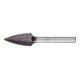 PFERD Hartmetall Frässtift Spitzbogen SPG Ø 12x25mm Schaft-Ø 6mm Z3P universal mittel kreuzverzahnt HICOAT-1