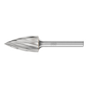 PFERD Hartmetall Frässtift Spitzbogen SPG Ø 16x30mm Schaft-Ø 6 mm Z1 universal grob