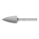 PFERD Hartmetall Frässtift Spitzbogen SPG Ø 16x30mm Schaft-Ø 6 mm Z3P universal mittel kreuzverzahnt-1