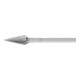 PFERD Hartmetall Frässtift Spitzkegel SKM Ø 06x13 mm Schaft-Ø 3 mm Z5 universal fein-1