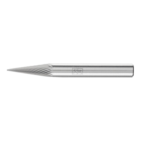 PFERD Hartmetall Frässtift Spitzkegel SKM Ø 06x18 mm Schaft-Ø 6 mm Z5 universal fein