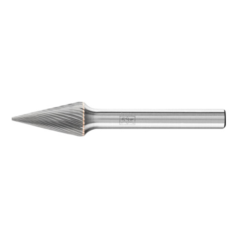 PFERD Hartmetall Frässtift Spitzkegel SKM Ø 10x20mm Schaft-Ø 6 mm Z5 universal fein