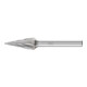 PFERD Hartmetall Frässtift Spitzkegel SKM Ø 12x25 mm Schaft-Ø 6 mm Z1 universal grob-1