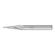 PFERD Hartmetall Frässtift Spitzkegel SKM Ø 06x18 mm Schaft-Ø 6 mm Z1 universal grob