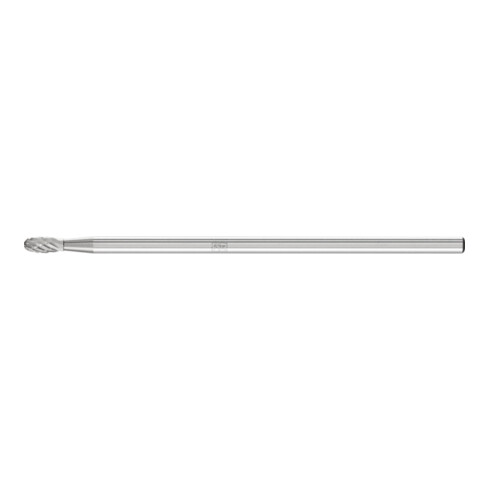 PFERD Hartmetall Frässtift Tropfen TRE Ø 03x07 mm Schaft-Ø 3x75 mm Z3P universal mittel kreuzverzahnt