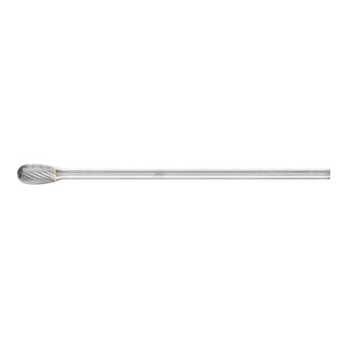 PFERD Hartmetall Frässtift Tropfen TRE Ø 06x10mm Schaft-Ø 3x75 mm Z5 universal fein