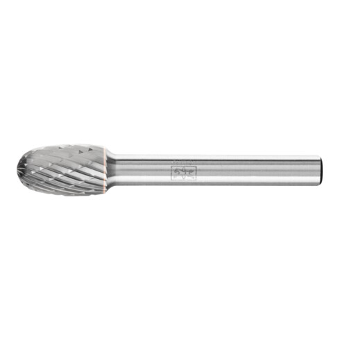 PFERD Hartmetall Frässtift Tropfen TRE Ø 10x16 mm Schaft-Ø 6 mm Z3P universal mittel kreuzverzahnt