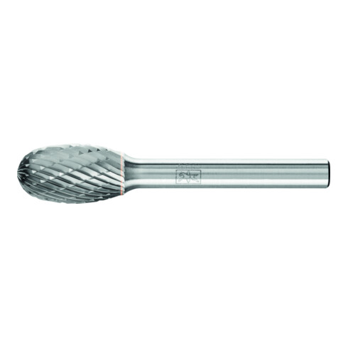PFERD Hartmetall Frässtift Tropfen TRE Ø 12x20mm Schaft-Ø 6 mm Z3P universal mittel kreuzverzahnt