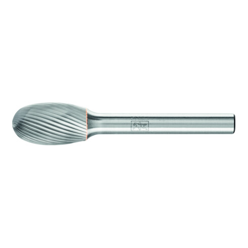 PFERD Hartmetall Frässtift Tropfen TRE Ø 12x20mm Schaft-Ø 6 mm Z5 universal fein