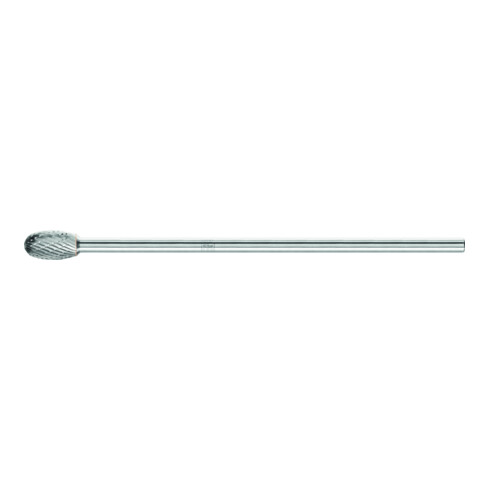 PFERD Hartmetall Frässtift Tropfen TRE Ø 12x20mm Schaft-Ø 6x150mm Z3P universal mittel kreuzverzahnt