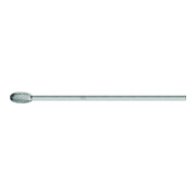 PFERD Hartmetall Frässtift Tropfen TRE Ø 12x20mm Schaft-Ø 6x150mm Z3P universal mittel kreuzverzahnt