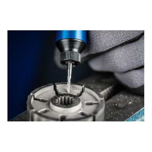 PFERD Hartmetall Frässtift Walzenrund WRC Ø 02x10mm Schaft-Ø 3 mm Z3P universal mittel kreuzverzahnt
