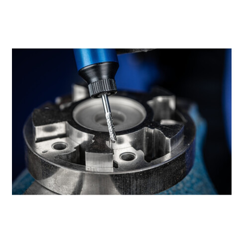 PFERD Hartmetall Frässtift Walzenrund WRC Ø 03x13 mm Schaft-Ø 3 mm Z3P universal mittel kreuzverzahnt