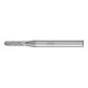 PFERD Hartmetall Frässtift Walzenrund WRC Ø 04x13 mm Schaft-Ø 6 mm Z3P universal mittel kreuzverzahnt-1