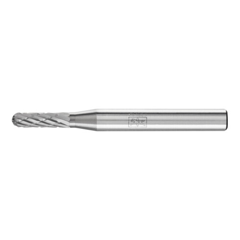 PFERD Hartmetall Frässtift Walzenrund WRC Ø 04x13 mm Schaft-Ø 6 mm Z3P universal mittel kreuzverzahnt