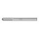 PFERD Hartmetall Frässtift Walzenrund WRC Ø 06x16 mm Schaft-Ø 6 mm Z4 universal mittel fein-1