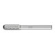 PFERD Hartmetall Frässtift Walzenrund WRC Ø 08x20mm Schaft-Ø 6 mm Z4 universal mittel fein-1