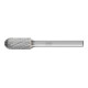 PFERD Hartmetall Frässtift Walzenrund WRC Ø 10x20mm Schaft-Ø 6 mm Z3P universal mittel kreuzverzahnt-1