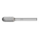PFERD Hartmetall Frässtift Walzenrund WRC Ø 10x20mm Schaft-Ø 6 mm Z4 universal mittel fein-1
