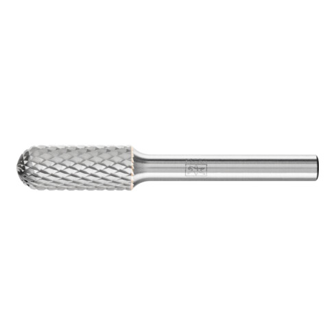 PFERD Hartmetall Frässtift Walzenrund WRC Ø 10x25 mm Schaft-Ø 6 mm Z4 universal mittel fein