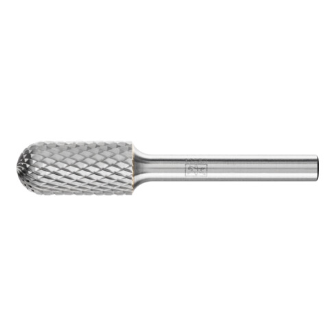 PFERD Hartmetall Frässtift Walzenrund WRC Ø 12x25 mm Schaft-Ø 6 mm Z4 universal mittel fein