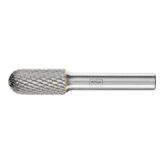 PFERD Hartmetall Frässtift Walzenrund WRC Ø 12x25 mm Schaft-Ø 8 mm Z4 universal mittel fein