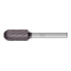 PFERD Hartmetall Frässtift Walzenrund WRC Ø 12x25mm Schaft-Ø 6mm Z3P universal mittel kreuzverzahnt HICOAT-1