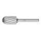 PFERD Hartmetall Frässtift Walzenrund WRC Ø 16x25 mm Schaft-Ø 6 mm Z1 universal grob-1