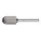 PFERD Hartmetall Frässtift Walzenrund WRC Ø 16x25 mm Schaft-Ø 6 mm Z4 universal mittel fein-1