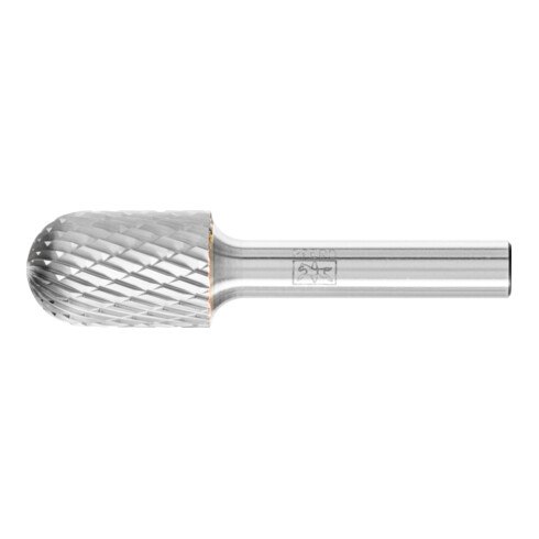 PFERD Hartmetall Frässtift Walzenrund WRC Ø 16x25 mm Schaft-Ø 8 mm Z3P universal mittel kreuzverzahnt