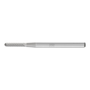 PFERD Hartmetall Frässtift Walzenrund WRC Ø 02x10mm Schaft-Ø 3 mm Z5 universal fein