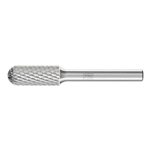 PFERD Hartmetall Frässtift Walzenrund WRC Ø 10x25 mm Schaft-Ø 6 mm Z4 universal mittel fein