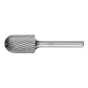 PFERD Hartmetall Frässtift Walzenrund WRC Ø 16x25 mm Schaft-Ø 6 mm Z3P universal mittel kreuzverzahnt