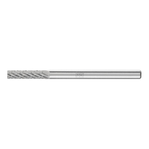 PFERD Hartmetall Frässtift Zylinder ZYA Ø 03x13 mm Schaft-Ø 3 mm Z3P universal mittel kreuzverzahnt