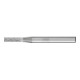 PFERD Hartmetall Frässtift Zylinder ZYA Ø 04x13 mm Schaft-Ø 6 mm Z3P universal mittel kreuzverzahnt-1