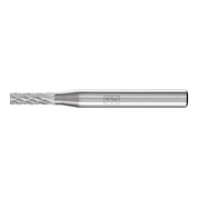 PFERD Hartmetall Frässtift Zylinder ZYA Ø 04x13 mm Schaft-Ø 6 mm Z4 universal mittel fein