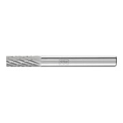 PFERD Hartmetall Frässtift Zylinder ZYA Ø 06x16 mm Schaft-Ø 6 mm Z3P universal mittel kreuzverzahnt