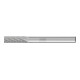 PFERD Hartmetall Frässtift Zylinder ZYA Ø 06x16 mm Schaft-Ø 6 mm Z4 universal mittel fein-1