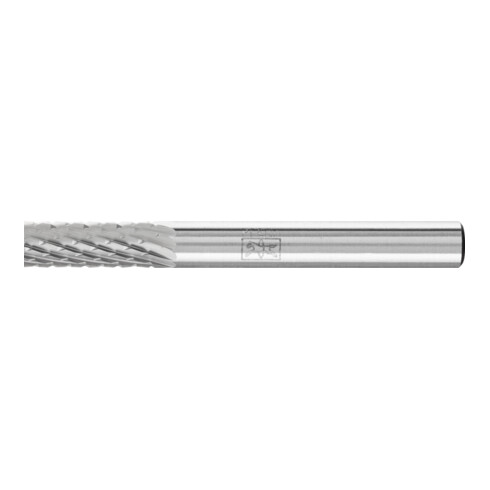 PFERD Hartmetall Frässtift Zylinder ZYA Ø 06x16 mm Schaft-Ø 6 mm Z4 universal mittel fein