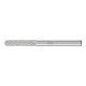 PFERD Hartmetall Frässtift Zylinder ZYA Ø 06x25 mm Schaft-Ø 6 mm FVK BS für Kunststoffe (GFK/CFK)-1