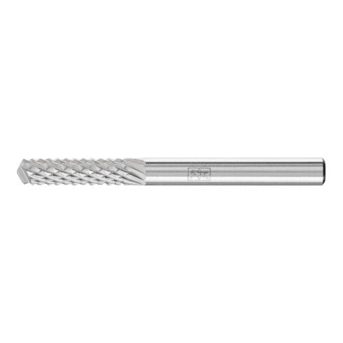 PFERD Hartmetall Frässtift Zylinder ZYA Ø 06x25 mm Schaft-Ø 6 mm FVK BS für Kunststoffe (GFK/CFK)